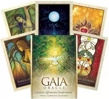 Blue Angel Mėlyna Angel Mėlyna Angel Gaia Oracle Kortos