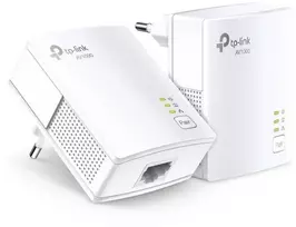 Šakotuvas TP-Link AV1000 Gigabit Powerline Set 2 x Adapteris, bis zu 1.000Mbit/s, HomePlug AV2 Standard