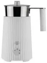 Milk frother Alessi Plisse Baltas