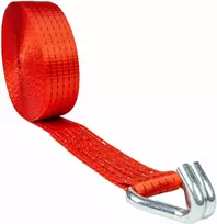 Krovinių tvirtinimo diržas ERGO su kabliu, 5000 kg, 9,6 m x 50 mm, AMIO-03998