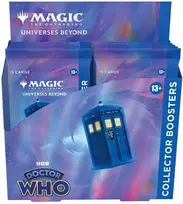Wizards of the Coast Magic: The Gathering - Doctor Who Collector Booster Ekranas (12 Packs)