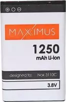 Maxximus Baterija Vega BL-5C HQ Nokia 3100 Baterija 1250mAh
