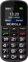 „Vega Mobiola MB200“ dviejų SIM kortelių juodas mobilusis telefonas