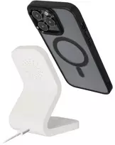4Kom Oem COLOR EDGE MAG COVER dėklas suderinamas su MagSafe skirtas Samsung Galaxy S25 juodos spalvos