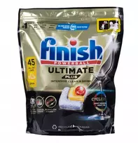 Finish Tabletės do zmywarki FINISH Ultimate Plus, 45 vnt., lemon