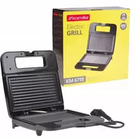 Sumuštinių keptuvas Keptuvas Bestron Keptuvas 6718 JUODA 800 W GRILL
