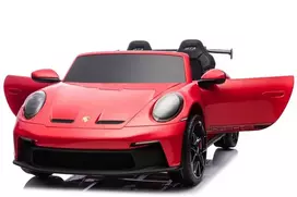 Ramiz Elektromobilis Porsche 911 GT3 STRONG MP4 raudonas