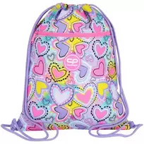 Cool Pack Maišelis sportinei aprangai PASTEL HEARTS, CoolPack, 425x325mm