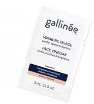 „Gallinee“, „Microbiome Skincare“, obuolių sidro actas, tonizuoja / ramina ir skaistina, tonikas losjonas veidui, 3 ml *mėginėlis moterims