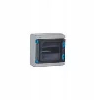 Paviršinio montavimo paskirstymo skydas Kanlux 38451 KDB-IP65-S08T 1x8 IP65 skaidrios durys IK10 pilkas