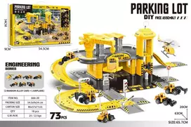 Polesie Ramiz Žaislinis statybų aikštelės parkingas su priedais