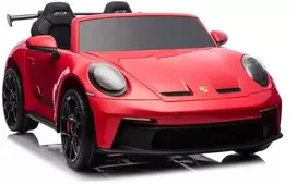 Ramiz Dvivietis elektromobilis Porsche 911 GT3 STRONG, Raudona