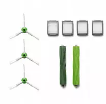 JETtools Priedų rinkinys skirtas iRobot Roomba E5 E6 I7 I6 I5 I4 I3 4x Filtras 5x Šepetys / An567as