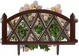 Vilde sodo tvorelė ruda 49x30 cm - dekoratyvi, tvirta, atspari oro sąlygoms