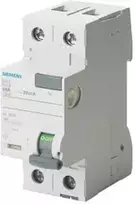 Siemens 5SV3612-3 Liekamosios srovės grandinės pertraukiklis 2P 25A 300mA 230V tipas F 5SV3612-3