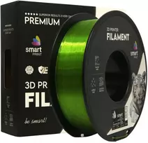3D Plastikas – Filamentas PETG transparent žalias | 1.75 mm, 1kg | SPrint
