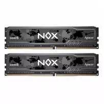 RAM Atmintis Apacer Atmintis DDR5 NOX 32GB (2x16GB) 5200MHz CL40 1,25V Juodas