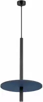 Sollux Lighting FELTRO pakabinamas šviestuvas, veltinio diskai, tamsiai mėlynas, plienas, 30x30x126 cm, LED, G9