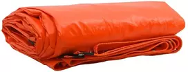 Tentinis audinys 650g / m² Oranžinė 2 x 3 m Drobė su PVC danga