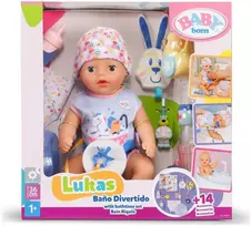 MGA Baby Born Fun Bathroom Lukas doll 36cm