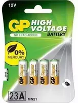 Gold Peak Industries GP Ultra Plus šarminės baterijos 23A, 12V (4 vnt. pakuotė)