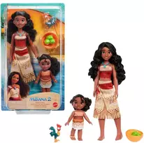 Mattel DISNEY PRINCESS MOANA lėlės Vajanos ir sesutės Simea rinkinys (JBT41)