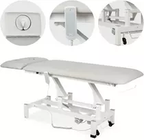 Habys Elektrinis masažo procedūrų stalas Fortis 2 ERGO light pilkas