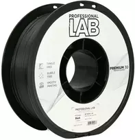 3D Plastikas – Filamentas PETG matte juodas | 1.75 mm, 1kg | Professional LAB