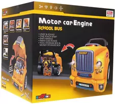Ramiz Žaislinis mokyklinis autobusas mechanikui