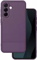 Telforceone Paprastas anglies pluošto dėklas, skirtas „Samsung Galaxy A17 4G / A17 5G / A18 5G“, violetinis