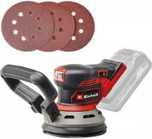 Akumuliatorinis ekscentrinis šlifuoklis EINHELL TP-RS 18/32 Li BL-Solo, 18 V, 125 mm, be akumuliat.