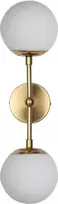 Sieninis šviestuvas Kinkiet Light Prestige Auksinis kinkiet DORADO LP-002/2W L Light Prestige szklane kule molecular