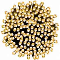 LED Kalėdų eglutės lemputės ŠILTAI BALTOS 100