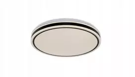 Lubinis šviestuvas Lampa sufitowa VTAC Plafon LED CEILING NOIR RD 72W 7920lm 4000K 840 IP20 BK juoda
