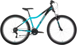None Vaikiškas dviratis TABOU Venom 1.0 W, 27,5" juodas-turkio spalvos, 14+ metų
