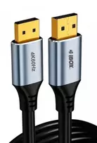 „iBox ITVDP012 DisplayPort“ kabelis 4K 60Hz auksinis kištukas 2 m