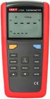 Matuoklis - Uni-T UT325 Dviejų Įėjimų Kontaktinis Termometras - -200°C Iki 1372°C, Juodas