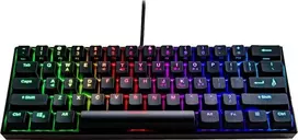 SRR SureFire KingPin M1 klaviatūra Žaidimams USB QWERTY Anglų (JAV) Juoda