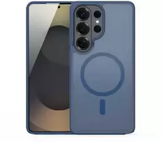 Dėklas Dux Ducis Yind MagSafe Samsung S948 S26 Ultra tamsiai mėlynas