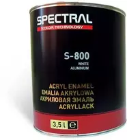 SPECTRAL Dažai S-800 Baltas Alium. 3.5 l RAL9006