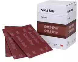3M Scotch-Brite A-VFN raudonas 158x224mm (20 vnt.)