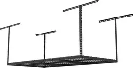 Laikiklis Fiber Mount Ergosolid SG36B - Metalinė lubinė garažo lentyna. Tvirta keliamoji galia 200 kg!