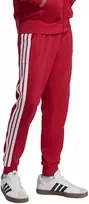 Kelnės vyrams adidas Essential 3-Stripes French Terry bordo spalvos KR2702 (XL)