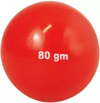 Legend Sport Legendinis PVC mėtymo kamuolys, 80 g, raudonas, ISP-80SWR