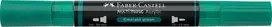 Akrilinis žymeklis Faber-Castell Multimark SP, smaragdo žalia spalva 358