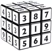Sudoku kubas su sklandžiu sukimu, loginis žaidimas, nuo 3 metų