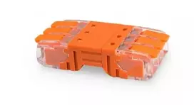 Elektro Plast 39.643 Greito prijungimo jungtis su svirtimi CMK-643 3x0.2-2.5mm2, nereikia nuimti gnybtų izoliacijos 39.643 /10vnt./