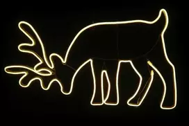 LED neoninis elnias