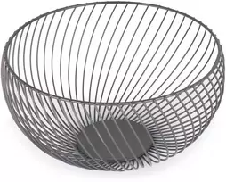 Domoletti BASKET FRUIT Juodas WIRE 26.5X26.5X13CM