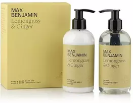 Max Benjamin Aromatinio prausiklio ir losjono rinkinys LEMONGRASS & GINGER